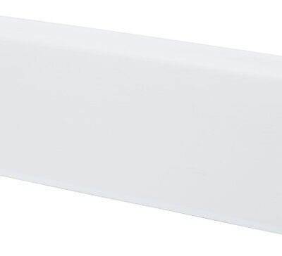 Плинтус напольный ПВХ SALAG LIMA 72 мм Белый Embossing